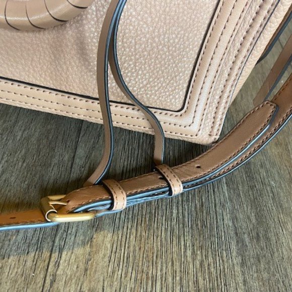 LN $345 Rebecca Minkoff FS Tan Regan Satchel Tote (FREE SHIP!) - Picture 9 of 15